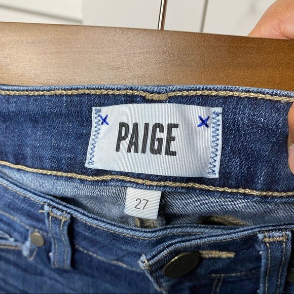PAIGE Skyline Ankle Peg Skinny Jeans size 27 - Picture 4 of 8